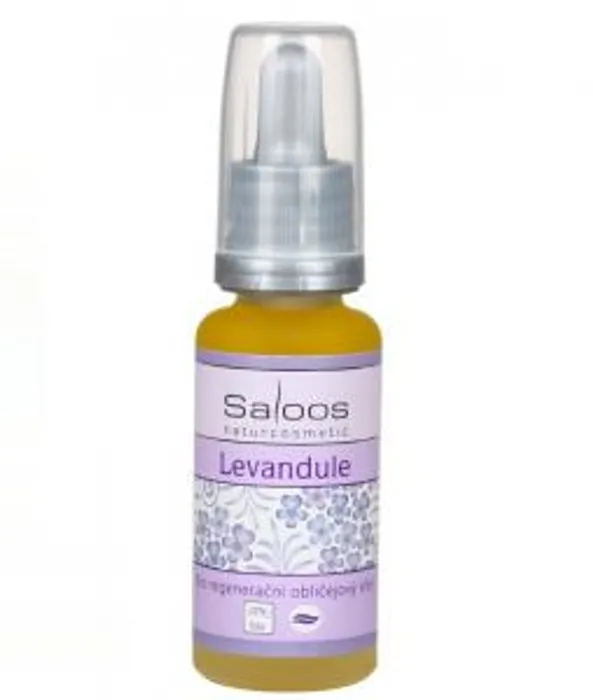 Saloos Regenerační obličejový olej levandule 20ml Bio